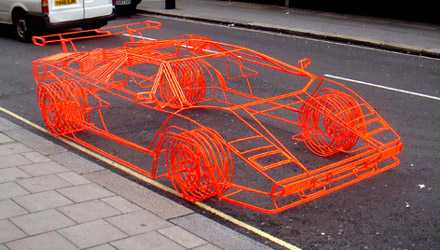 Lamborghini Countach by Benedict Radcliffe