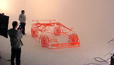 Lamborghini Countach by Benedict Radcliffe