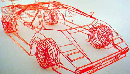 Lamborghini Countach by Benedict Radcliffe