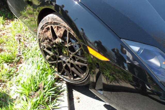 Distruggere una Lamborghini a 30 km/h
