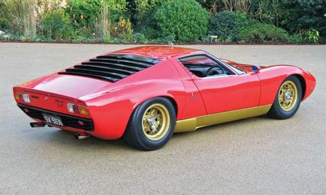 Lamborghini Miura SV del 1972