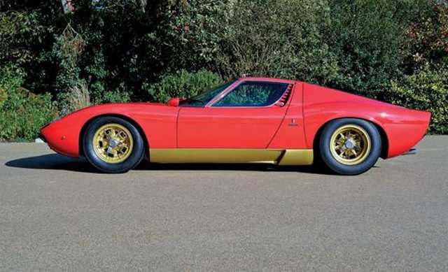 Lamborghini Miura SV del 1972