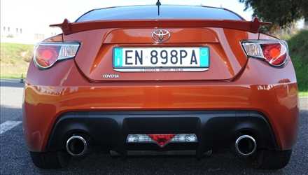 Toyota GT86: la prova in pista
