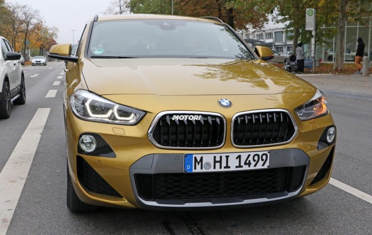 Bmw X2 ibrida plug-in: le foto spia