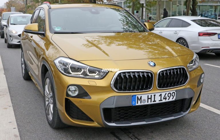Bmw X2 ibrida plug-in: le foto spia