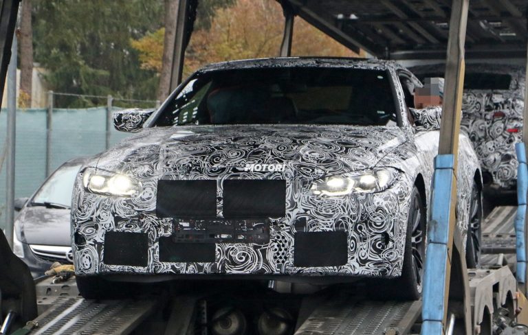 BMW M4 Coupé 2020, le foto spia