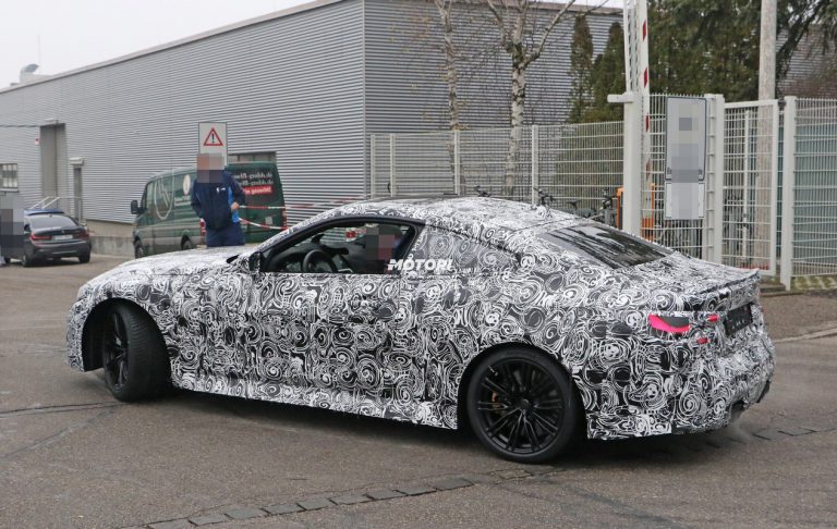 BMW M4 Coupé 2020, le foto spia