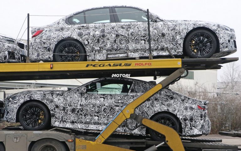 BMW M4 Coupé 2020, le foto spia