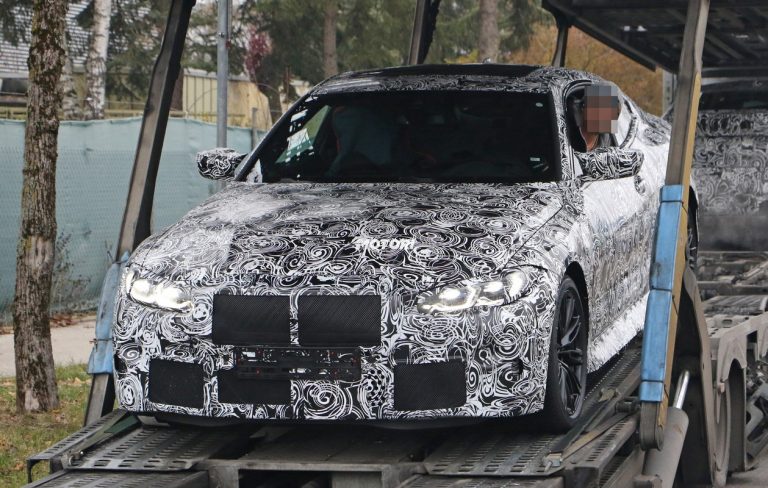BMW M4 Coupé 2020, le foto spia