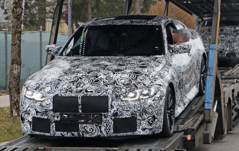 BMW M4 Coupé 2020, le foto spia