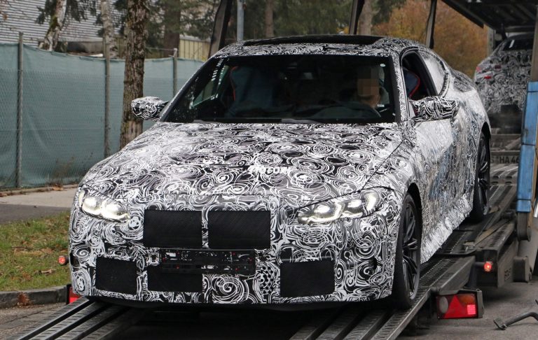 BMW M4 Coupé 2020, le foto spia
