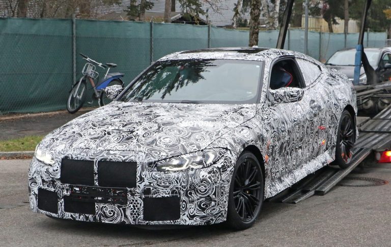 BMW M4 Coupé 2020, le foto spia