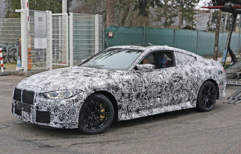 BMW M4 Coupé 2020, le foto spia
