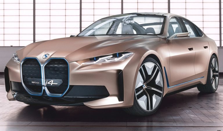 Bmw i4 Concept: immagini ufficiali