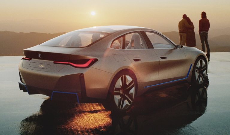 Bmw i4 Concept: immagini ufficiali