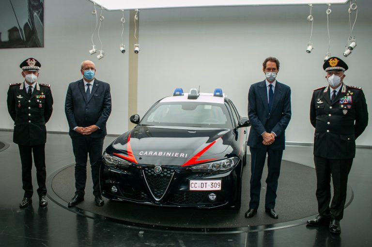 Alfa Romeo Giulia Carabinieri 2021: immagini ufficiali