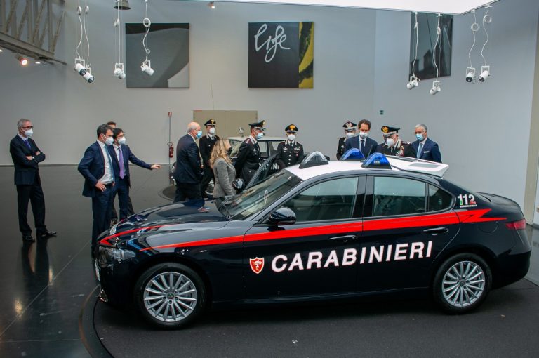Alfa Romeo Giulia Carabinieri 2021: immagini ufficiali