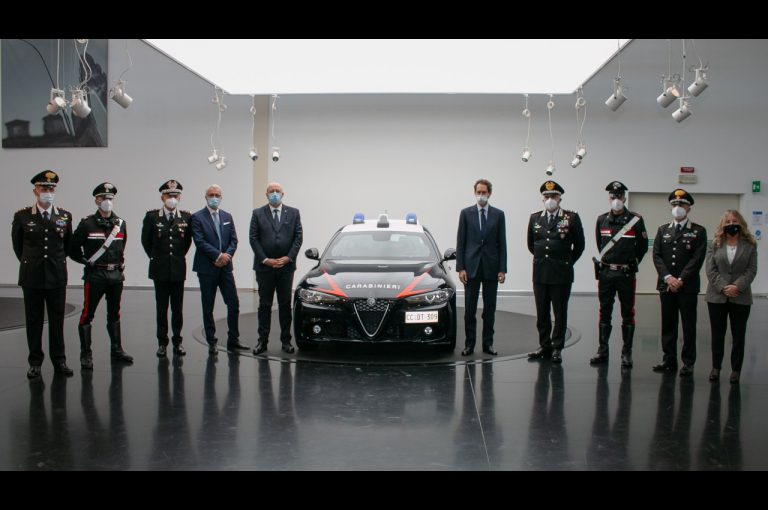 Alfa Romeo Giulia Carabinieri 2021: immagini ufficiali