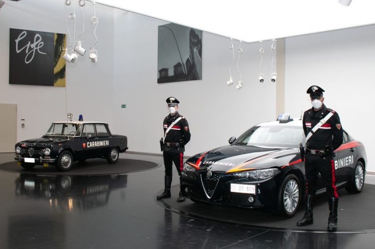 Alfa Romeo Giulia Carabinieri 2021: immagini ufficiali
