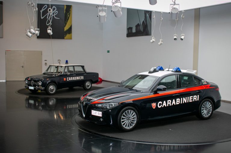 Alfa Romeo Giulia Carabinieri 2021: immagini ufficiali